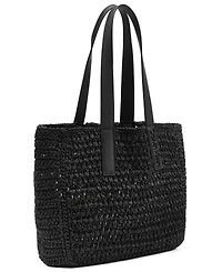 Calvin Klein Joan Extra-Large Raffia Tote Bag