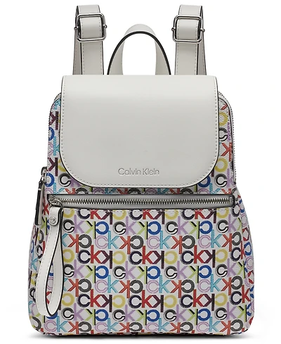 Calvin Klein Women's Garnet Flap Backpack