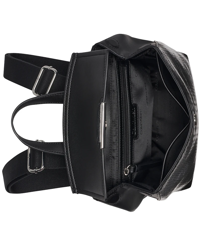 Calvin Klein Women's Small Arabella Snake Backpack