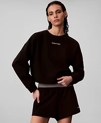 Calvin Klein Performance Women's Crewneck Long-Sleeve Sweatshirt