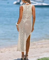 Cupshe Women's Elegance Cream Cover-Up Maxi Beach Dress