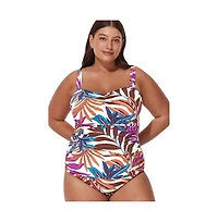 Profile by Gottex Women's Plantopia Tankini Top