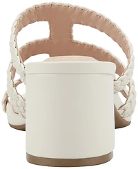 Bandolino Women's Mumm Woven Square Toe Dress Sandals