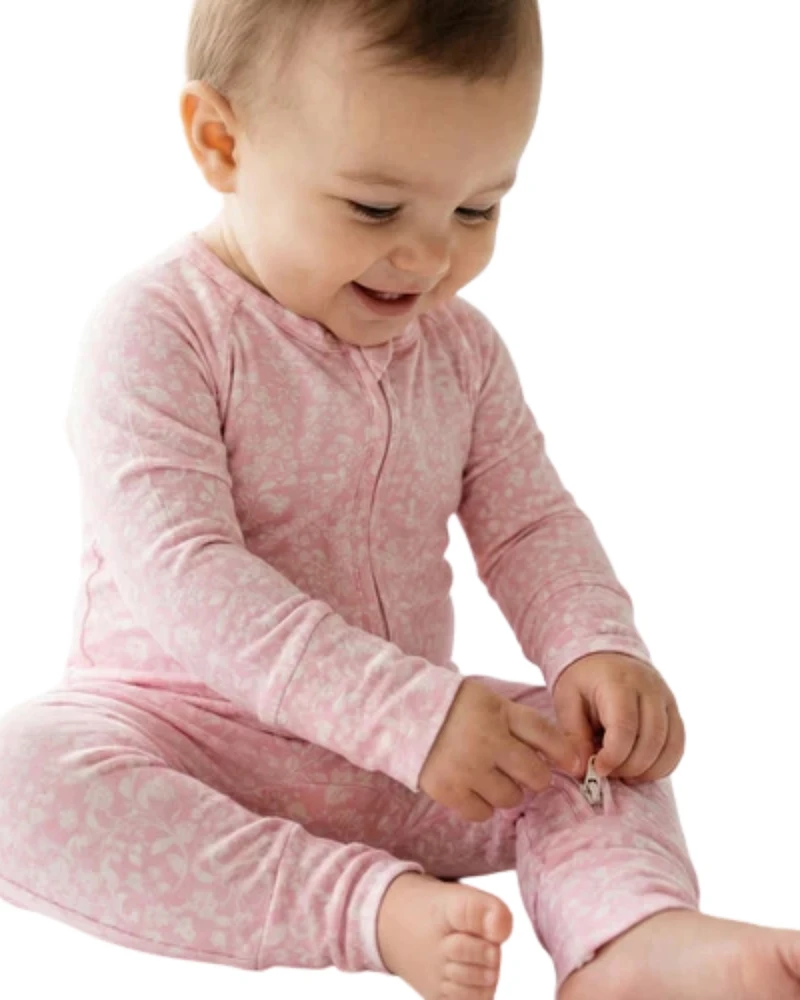 Motette Baby Girls Petite Fleur Bamboo Sleeper