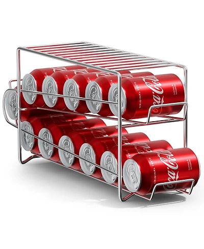 Sorbus Soda Can Beverage Dispenser Rack - Holds 12 Standard 12oz Cans