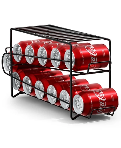Sorbus Soda Can Beverage Dispenser Rack - Holds 12 Standard 12oz Cans