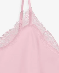 I.n.c. International Concepts Women's Lace-Trim Satin Chemise