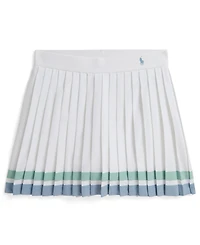 Polo Ralph Lauren Girls' 7-16 Striped Pleated Pull-On Skort