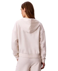 Calvin Klein Performance Women's Brushed French Terry Full Zip Hoodie