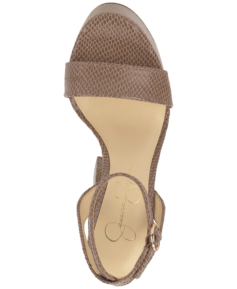 Jessica Simpson Women's Axtyn Platform Block-Heel Sandals