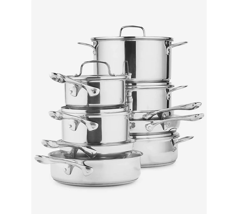 The Cellar Stainless Steel 14-Piece Cookware Set, Macy's Exclusive