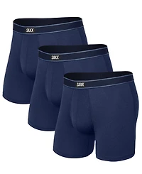 Saxx Men's Daytripper Comfort Stretch Boxer Briefs, 3-Pack
