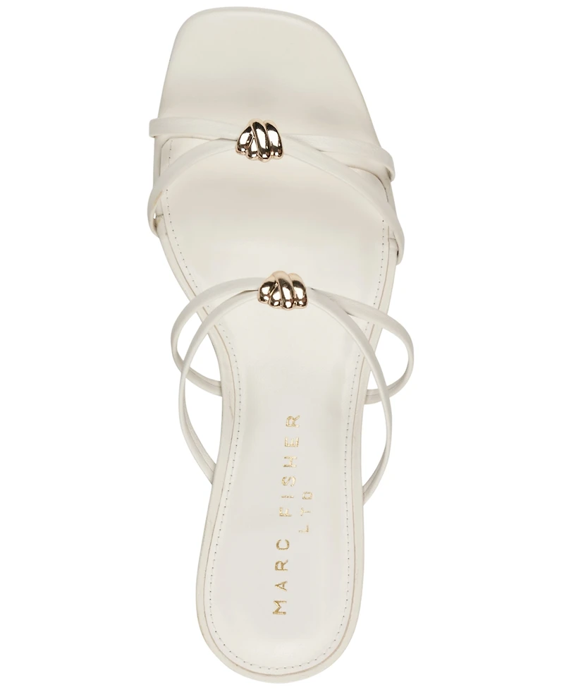 Marc Fisher Ltd Women's Baizel Kitten Heel Dress Sandals