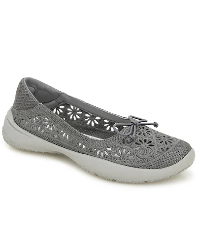 Jbu Women's Florence Casual Slip On Flats