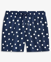 On 34th Women's High-Rise Drawstring Dot-Print Shorts, Macy's Exclusive