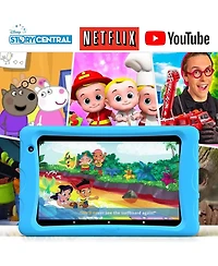 Contixo K80A 8" Kids Learning Tablets, Disney eBook Pre-Installed, Android 13, 32GB, Kid-Proof Case & Stylus