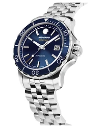 Movado Men's Series 800 Swiss Automatic Stainless Steel Watch, 40mm