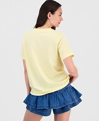 Grayson Threads, The Label Juniors' Mickey Minnie Surf Graphic T-Shirt