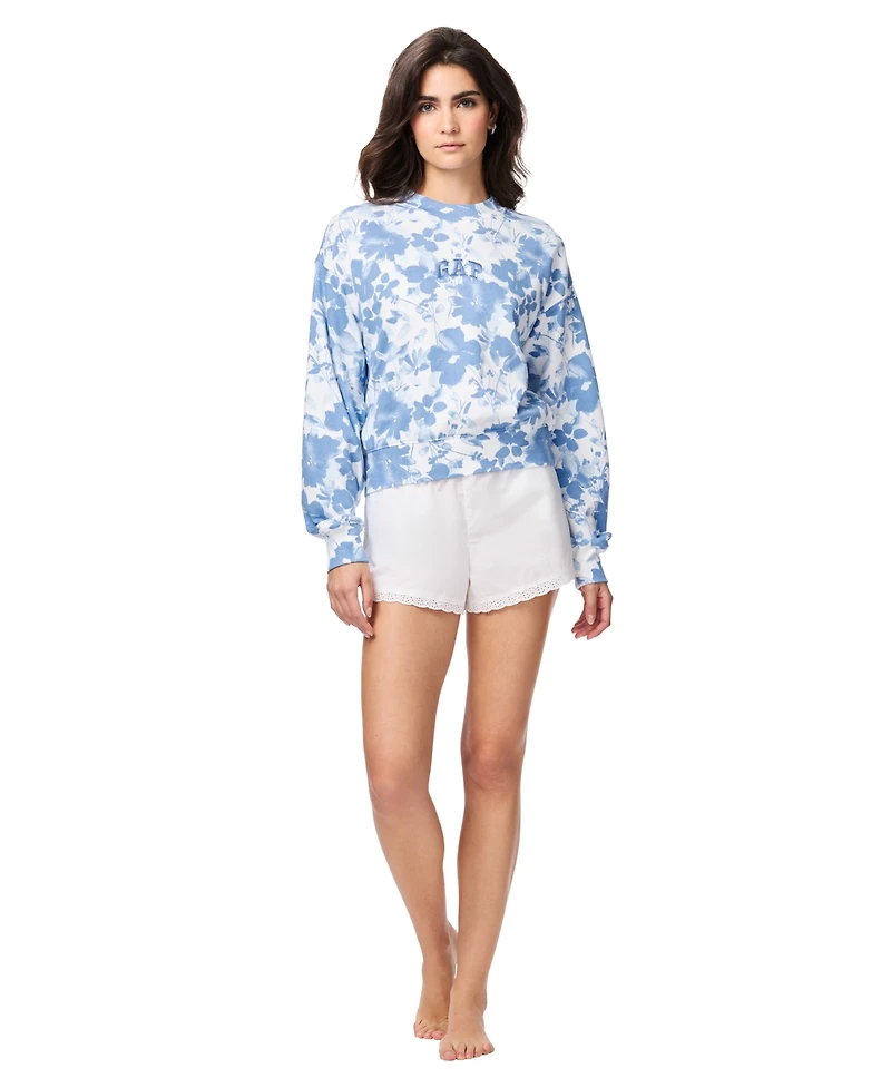 Gap Women's Crew Neck Sleep Top