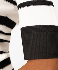 Melissa Paige Women's Textured Stripe Sweater, Macy's Exclusive