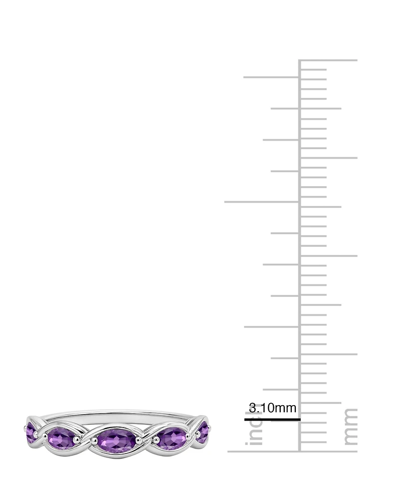 Macy's Amethyst (1/3 ct. t.w.) Ring Sterling Silver (Also Available Multi-Stones)