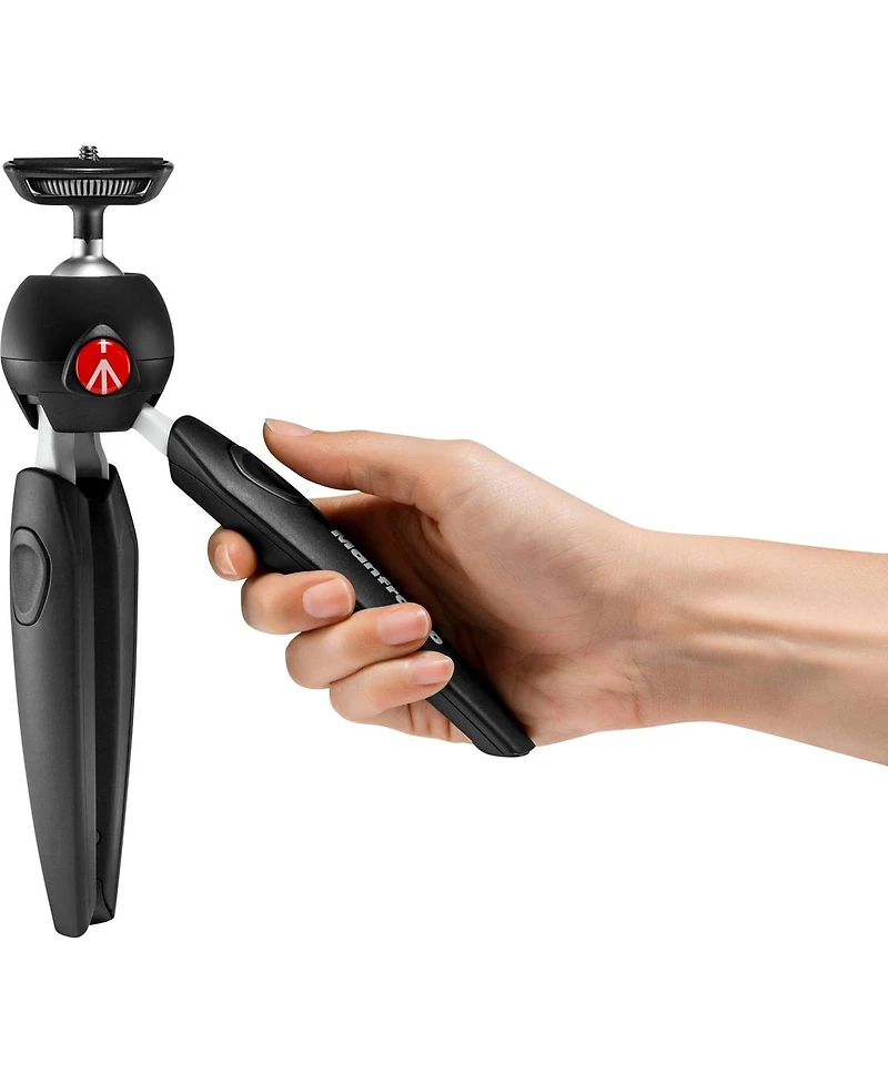 Manfrotto Pixi Evo 2-Section Aluminum Mini Tripod, Black