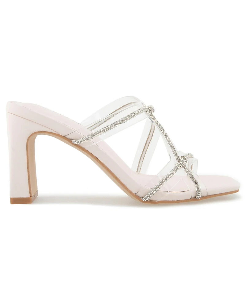 Christian Siriano Women's Foxay Block Heel Sandal