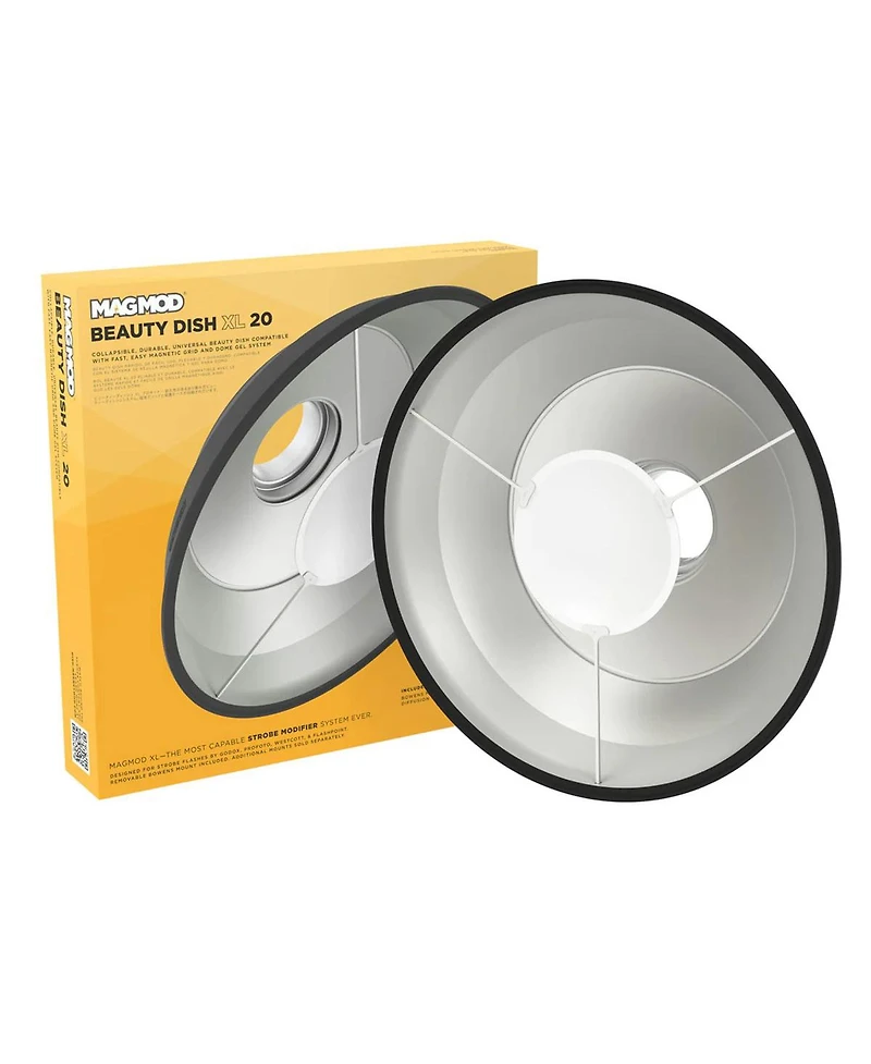 MagMod 20" Silver Beauty Dish Xl 20 with Bowens Mount