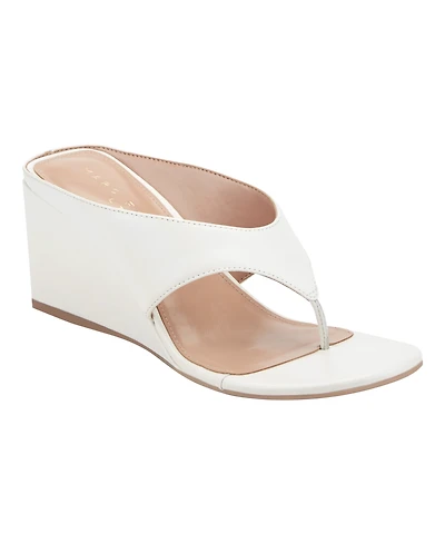 Marc Fisher Ltd Women's Udena Slip-On Wedge Dress Sandals