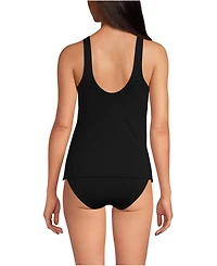 Lands' End Women's Ddd-Cup Side Tie Tankini Top