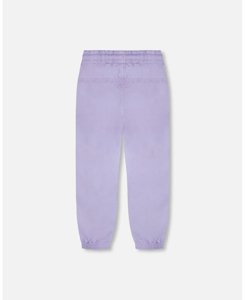 Deux par Girl Two-Piece Mid-Season Outerwear Set Pink Flower Print - Toddler