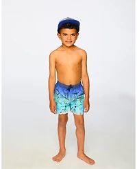Deux par Boys Boardshorts Beach Print