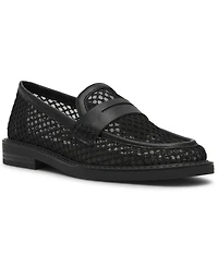 Steve Madden Women's Madison Mesh Block Heel Loafer