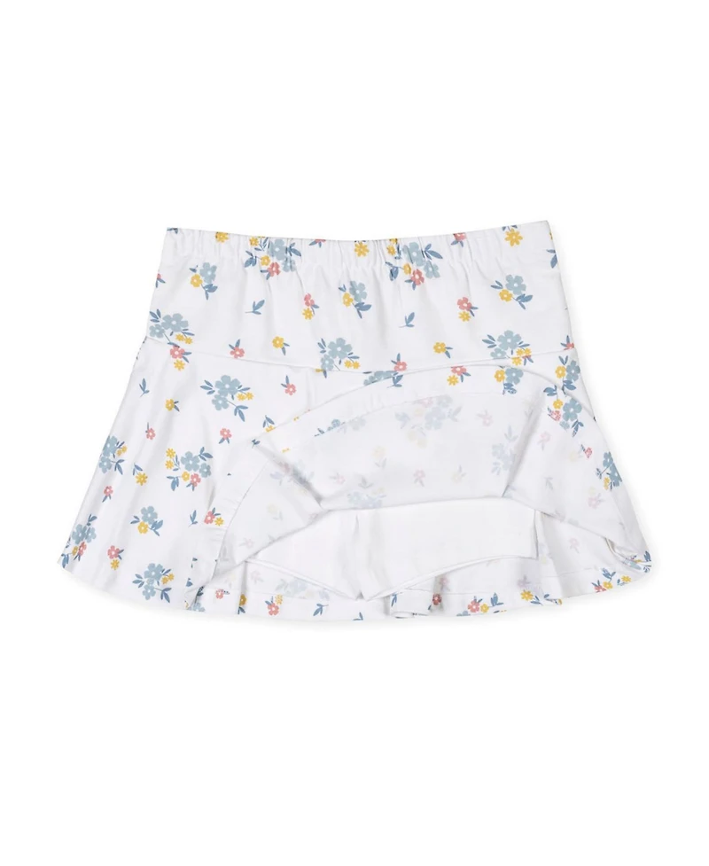 Hope & Henry Little and Big Girls' Organic Printed Knit Skort
