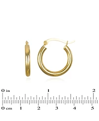 Macy's Hoop Earrings in 10k Yellow Gold