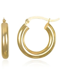 Macy's Hoop Earrings in 10k Yellow Gold