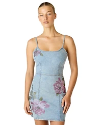 Steve Madden Women's Gisella Scoop Neck Mini Dress