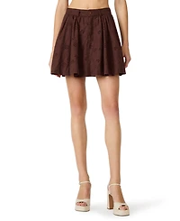 Steve Madden Women's Vanny Mid-Thigh Relaxed Fit Skirt