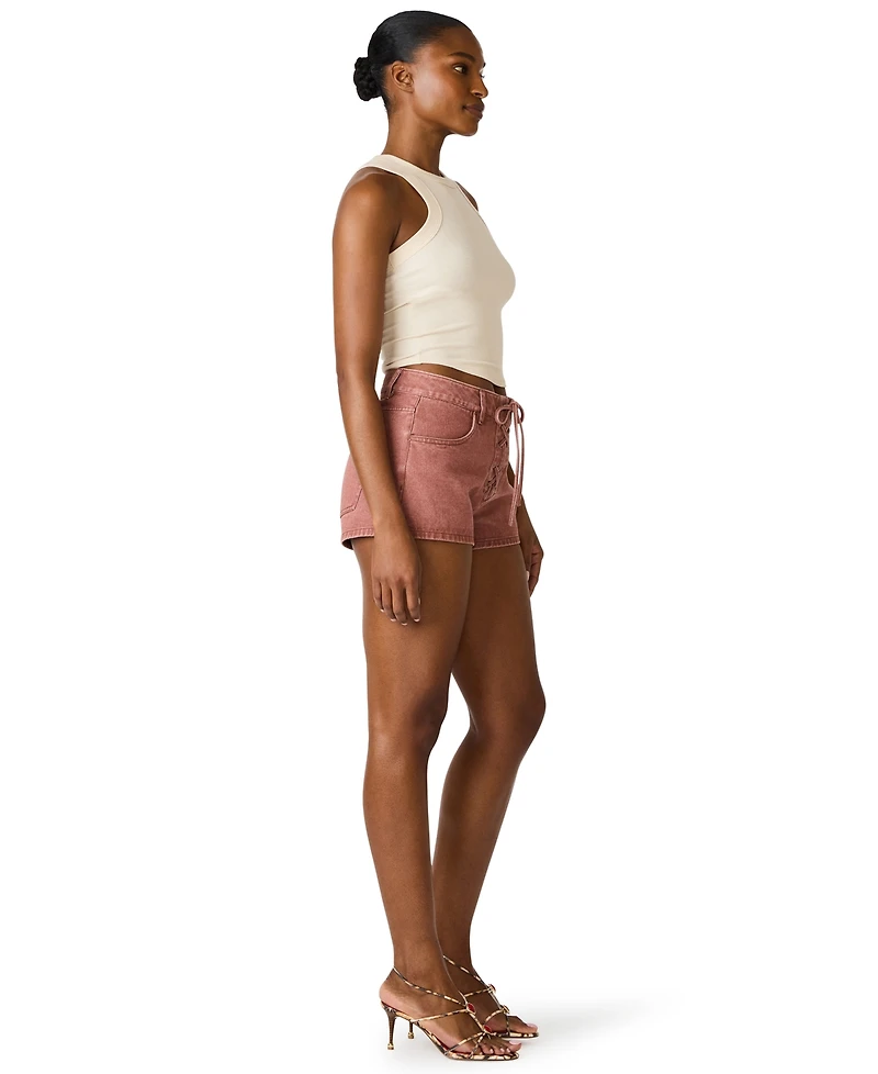 Steve Madden Women's Callisto Mid Rise Shorts