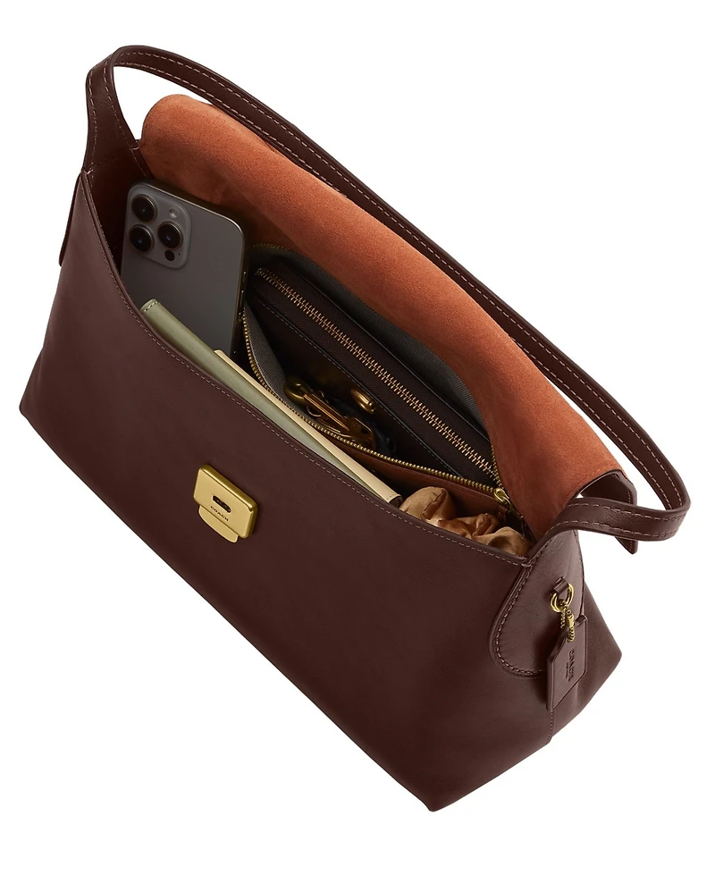 Coach Large Leather Chelsea Shoulder Bag