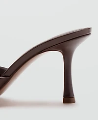 Mango Women's Pointed-Heel Sandals