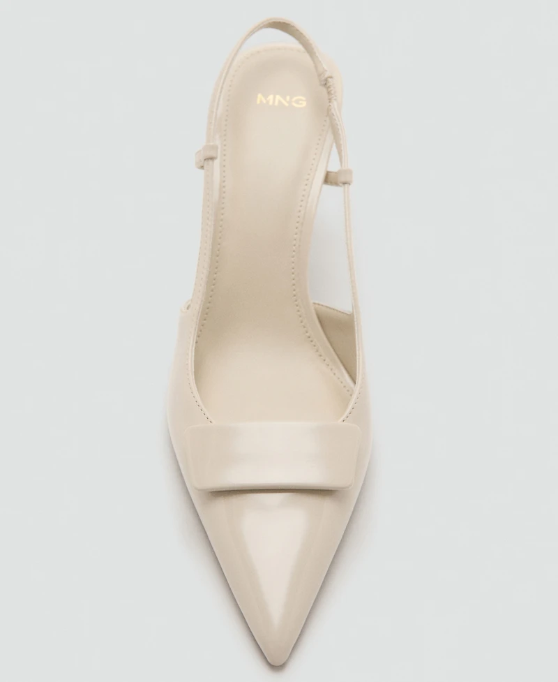 Mango Women's Patent Heeled Shoes