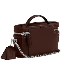 Coach Chain Strap Leather Mini Trail Bag