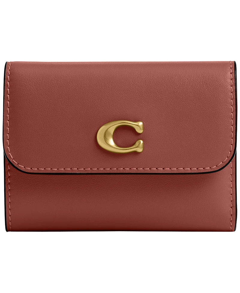 Coach Essential Leather Card Case Wallet