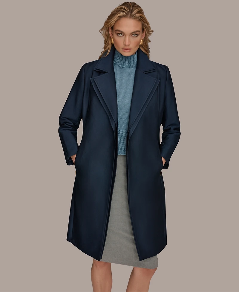 Donna Karan New York Women's Double-Collar Trench Coat