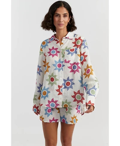 Chinti & Parker Women's Cotton Sol Shirt