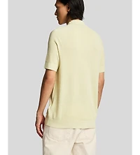 Lyle & Scott Men's Linen Blend Knitted Polo