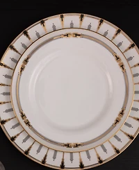 Noritake Empire Gold-Tone Salad Plates, Set of 4