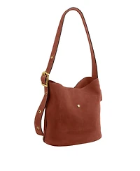 Coach Bleecker Medium Suede Bucket Bag