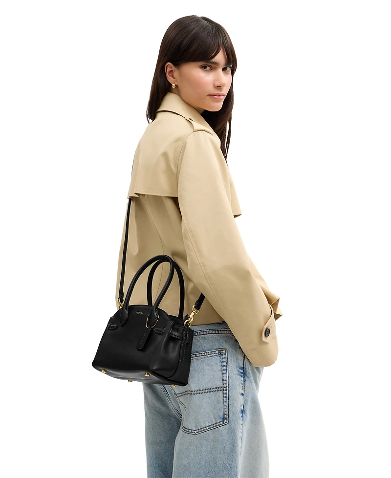 Coach Empire Small Leather Satchel Bag 21